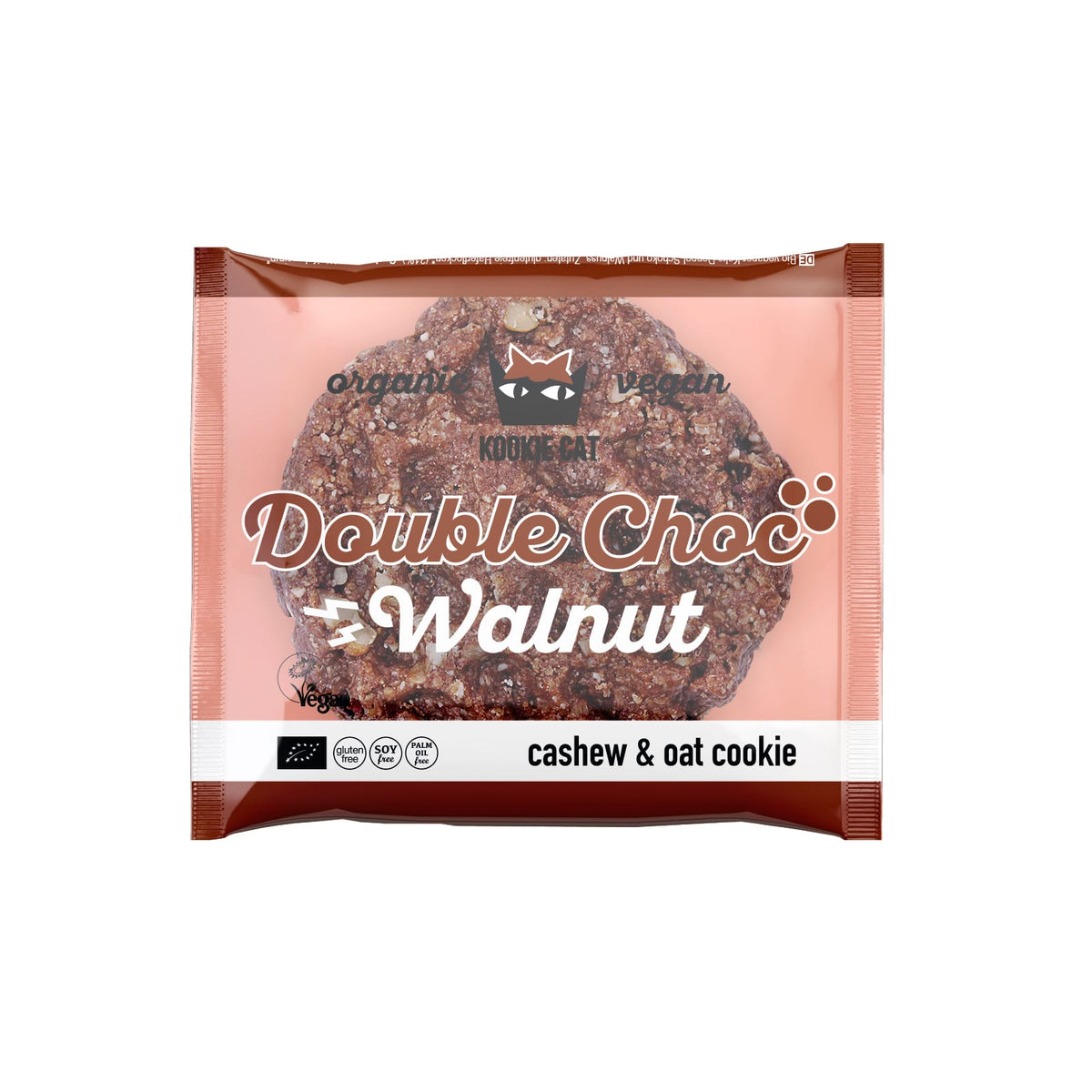 Kookie Cat Cookie Bio Cookie Double Choc & Walnuss