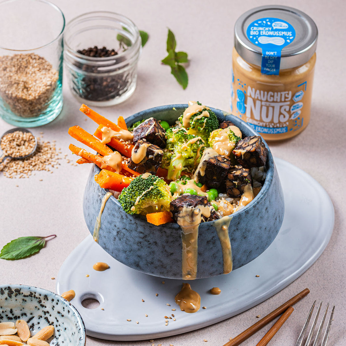 Tempeh-Reis-Bowl