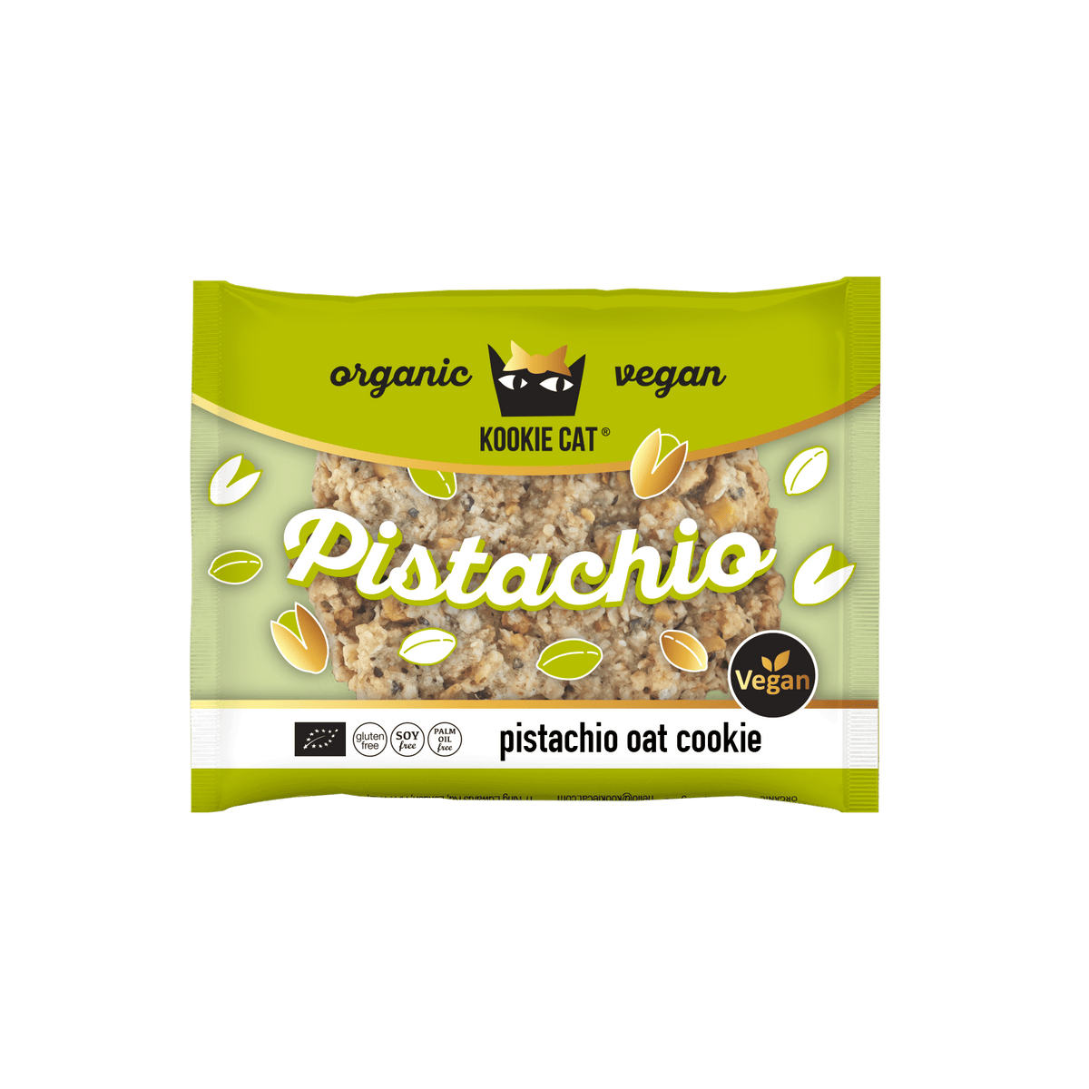 Kookie Cat Cookie Bio Cookie Pistazien