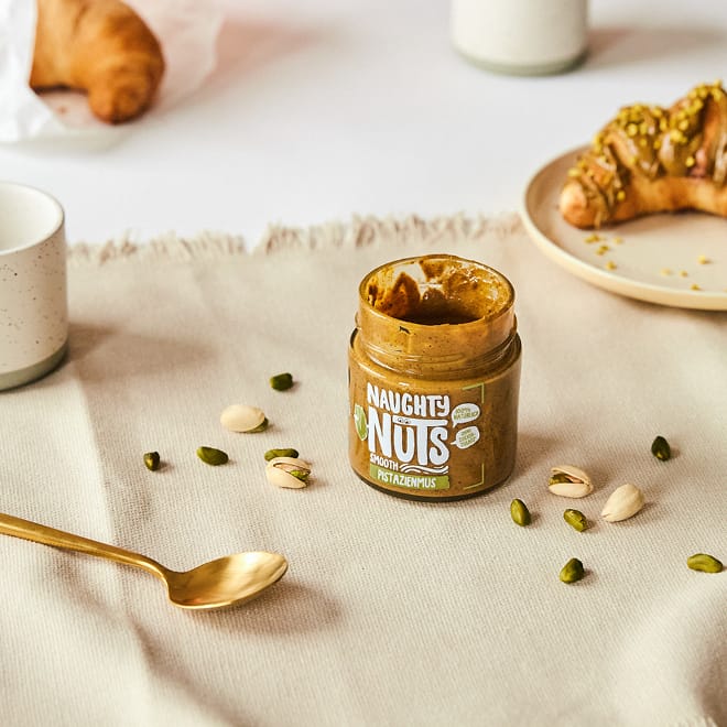 Naughty Nuts Nussbutter Pistazienmus Smooth (nicht Bio)