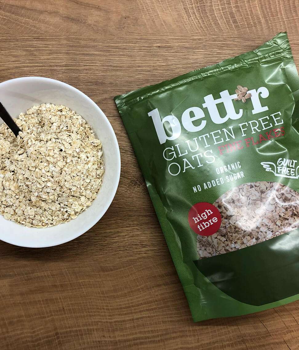 Bett'r Organic Essentials Bio Glutenfreie Feine Haferflocken