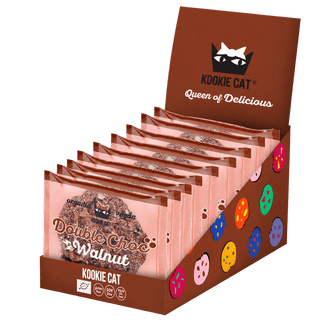 Kookie Cat Cookie Bio Cookie Double Choc & Walnuss