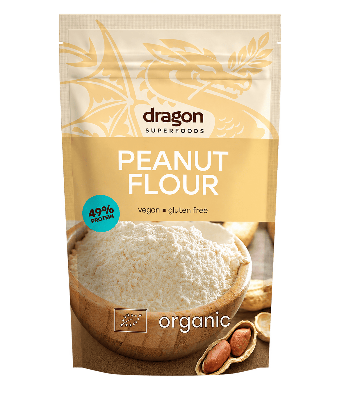 Dragon Superfoods Superfoods Bio Erdnussmehl – freigestellt