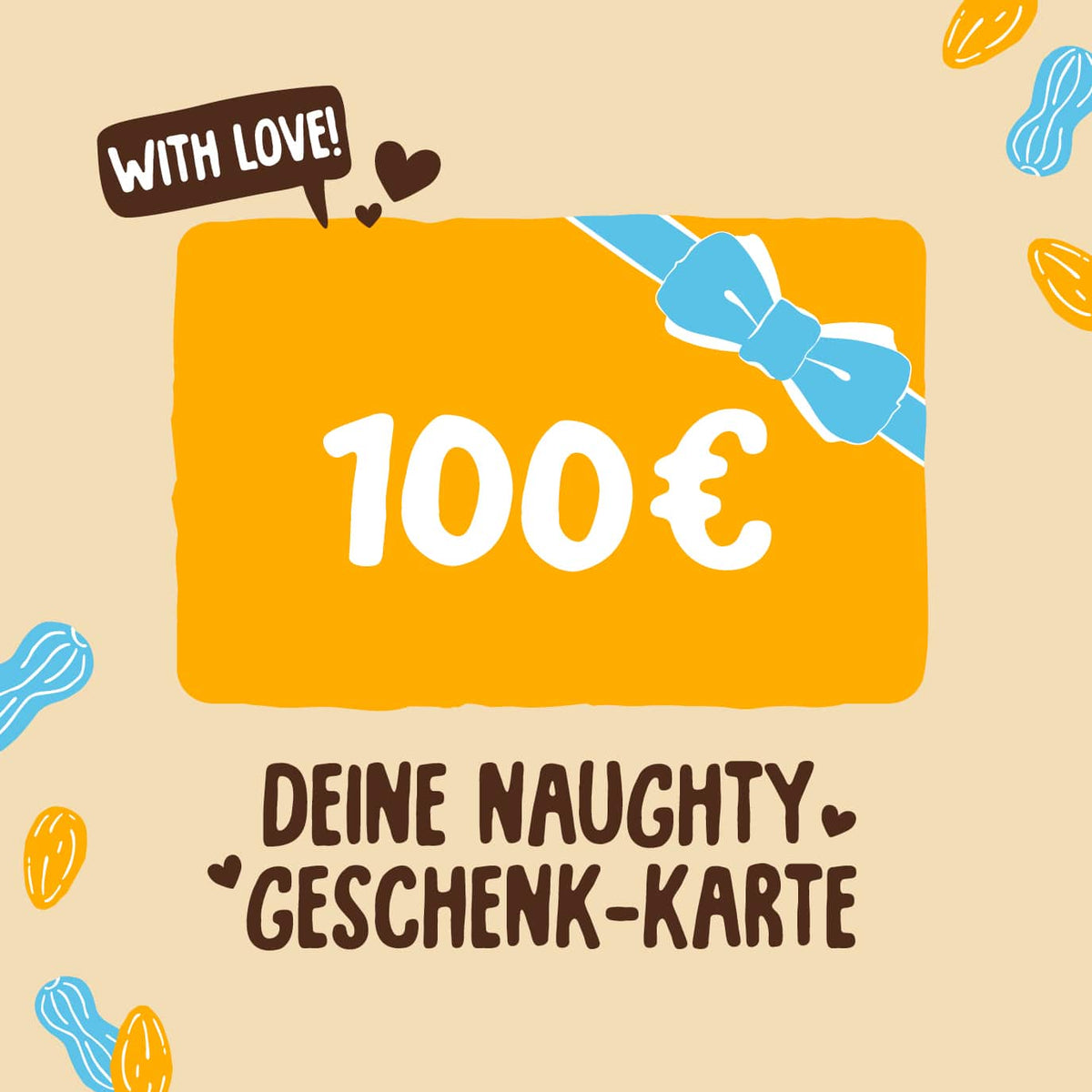 Naughty Nuts Gutschein Naughty Nuts Geschenkgutschein